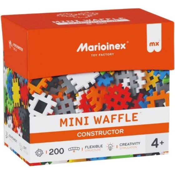 Marioinex Mini Waffle Building Blocks, 200 Pieces - (908433)
