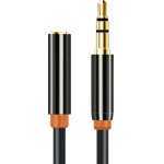 Cabletime ������� ���������� ���� 3.5mm CT-AV311-P11FG, Gold plated, 0.5m, ����� - (AV311-P11FG-B0.5)