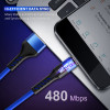 Cabletime ������� Micro Usb �� Usb CT-C165-P05, 2.4A, 480Mbps, 1m, ������� - (CT-C165-P05-R1)