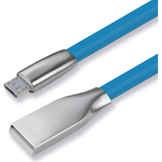 Cabletime ������� Micro Usb �� Usb ������ CT-PU32-ZFUM, flat, 480Mbps, 1m, ����