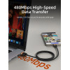Cabletime ������� USB-C �� Usb CT-AMCM2A, 2A, 480Mbps, 1m, �����