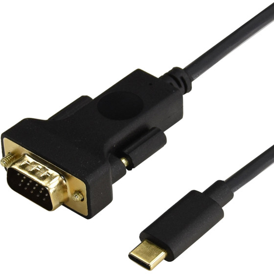 Cabletime ������� USB-C �� Vga CT-U31-CMVGA, 1080p/60Hz, 1.8m, �����