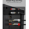 Cabletime ������� ���� 2x Rca �� 2x Rca CT-RCA, 2m, ����� - (CT-RCA-AG2)