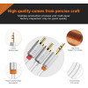 Cabletime ������� ���� 3.5mm �� 2x Rca CT-AV314-P12G, 3m, ����� - (CT-AV314-P12G-W3)