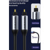 Cabletime ������� ���� Toslink CT-AV380-P04GN, Gold plated, 5mm, 2m, �����
