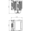 Thermalright Cpu Cooler Peerless Assassin 120 Vision Max Argb - Dual-Tower - 5 Inch Display, LGA1851/AM5 - (PEERLESS-ASSASSIN-120-VSN-MAX)