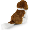 Rappa - Plush Realistic St. Bernard Dog Mascot Sitting 30 Cm Eco-Friendly - (260054)