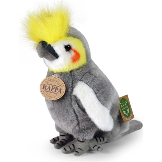 Rappa - Realistic Plush Toy Cockatiel Parrot 18 Cm Eco-Friendly - (252431)