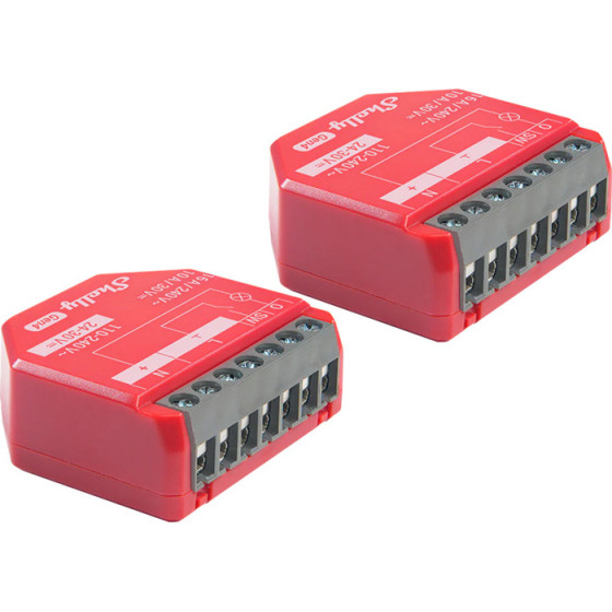 Shelly ��� 2 �������� 1PM Gen4 Zigbee/Matter - (1PMGen42Pack)