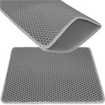 Purlov Mata Pod Kuwete 60x45cm - Szara - (19000-0)