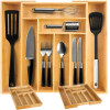 Ruhhy Bamboo Drawer insert/Organizer For - (18954-0)