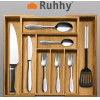 Ruhhy Bamboo Drawer insert/Organizer For - (18954-0)