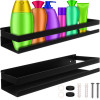 Ruhhy Black Bathroom Shelf - (18952-0)