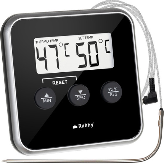 Ruhhy Kitchen Thermometer With Probe - (18951-0)