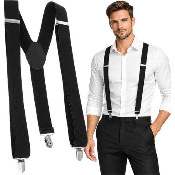 Ruhhy Shirt Suspenders - Wide - (18977-0)