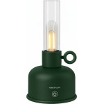 Forever Light Vintage Petroleum Led Lamp FLR-04 Bottle Green