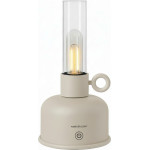 Forever Light Vintage Petroleum Led Lamp FLR-05 Light Beige
