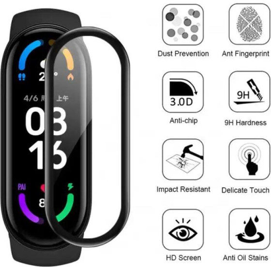 Telcon Tempered Glass 3D Mi Band 9/M9