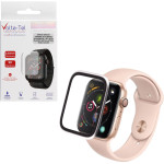 Volte-Tel Tempered Glass Apple Watch 4/5/6/Se 44mm 3D Curved Aluminium 1.78'' 0.30mm Full Cover & Installation Tool SILVER - (5205308416897)
