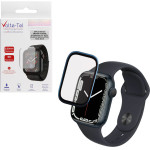 Volte-Tel Tempered Glass Apple Watch 7/8/9 45mm 3D Curved Aluminium 1.9'' 0.30mm Full Cover & Installation Tool BLUE - (5205308417047)