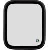 Volte-Tel Tempered Glass Apple Watch 4/5/6/Se 40mm 3D Curved Aluminium 1.57'' 0.30mm Full Cover & Installation Tool BLACK - (5205308416750)