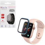Volte-Tel Tempered Glass Apple Watch 4/5/6/Se 40mm 3D Curved Aluminium 1.57'' 0.30mm Full Cover & Installation Tool BLUE - (5205308416866)