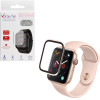Volte-Tel Tempered Glass Apple Watch 4/5/6/Se 40mm 3D Curved Aluminium 1.57'' 0.30mm Full Cover & Installation Tool STARL - (5205308416873)