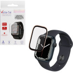 Volte-Tel Tempered Glass Apple Watch 7/8/9 45mm 3D Curved Aluminium 1.9'' 0.30mm Full Cover & Installation Tool GOLD - (5205308417054)