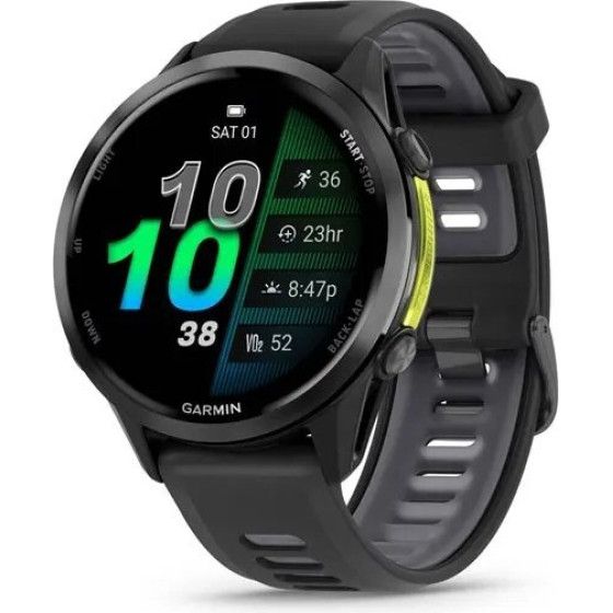 Garmin Forerunner 970 3.56 cm (1.4'') AMOLED Digital 454 x 454 pixels Touchscreen Black, Yellow Wi-Fi GPS (satellite) - (010-02969-10)