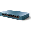 TP-Link 8-Port 10/100/1000MBps Desktop Network Switch - (TL-LS108G)
