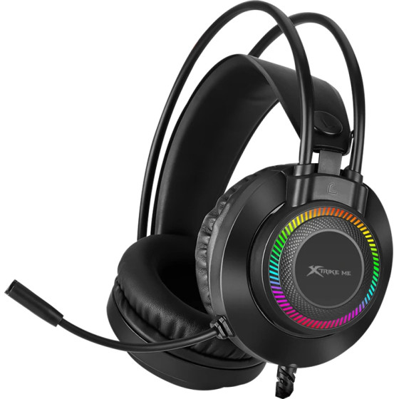 Xtrike Me Gaming Headphones GH-509 - 50mm, Rgb - (XTRM-GH-509-BK)