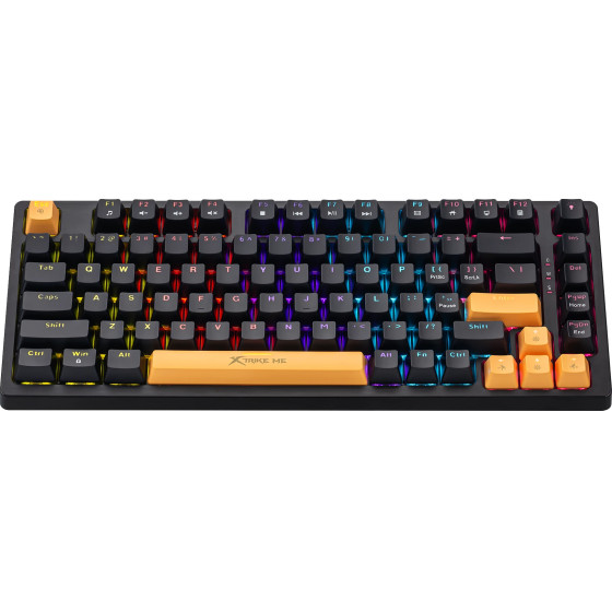 Xtrike Me Gaming Mechanical Keyboard 82 Keys Tkl - GK-996 - (English US) - (XTRM-GK-996-BK)