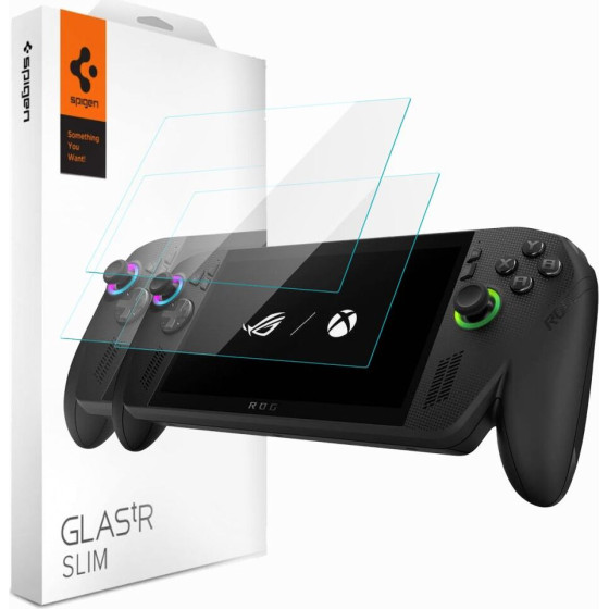 Spigen Szklo Hartowane GLAS.Tr Slim 2-Pack Rog Ally / Ally X 2023-2025 / Msi Calw 7 AI+ Clear - (AGL09754)