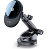 Tech-Protect V21 Magnetic Magsafe Dashboard & Vent Car Mount Wireless Charger 25W QI2.2 BLACK