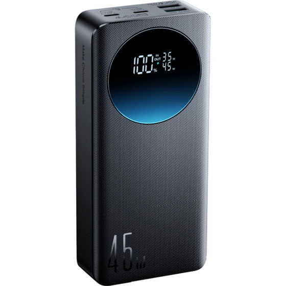 Joyroom 20000 Mah 45W Powerbank With Digital Display 2x USB-A 2x USB-C - Black - (JR-PBF02 Pro)