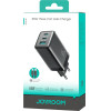 Joyroom JR-TG10 65W Gan 2x USB-C + USB-A Wall Charger With 100W USB-C - USB-C 1.2m Cable - Black - (JR-TG10 black)