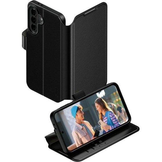 PanzerGlass Care By Feature Wallet Kickstand Case For Samsung Galaxy A37 - Black - (PAN001534-0)