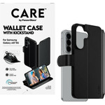 PanzerGlass Care By Feature Wallet Kickstand Case For Samsung Galaxy A57 - Black - (PAN001535-0)