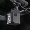Rockbros M8 1600lm Front Bike Light With Remote Control 10m Rechargeable 4000 Mah - Black - (Rockbros-2410009001)