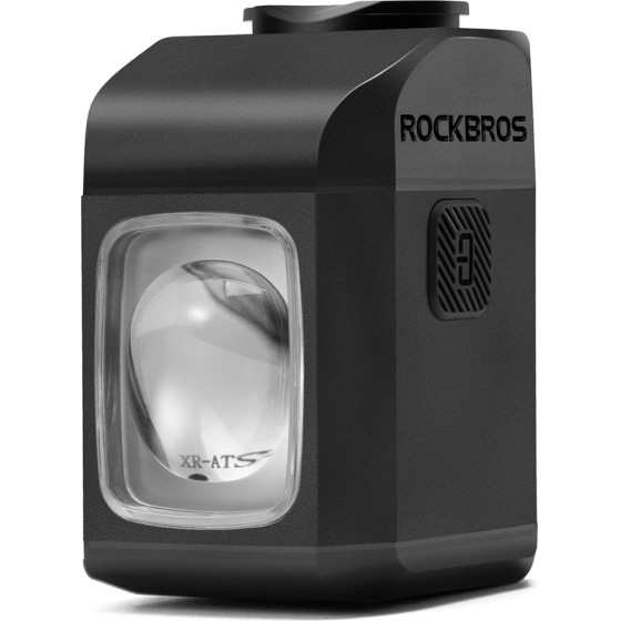Rockbros M8 1600lm Front Bike Light With Remote Control 10m Rechargeable 4000 Mah - Black - (Rockbros-2410009001)