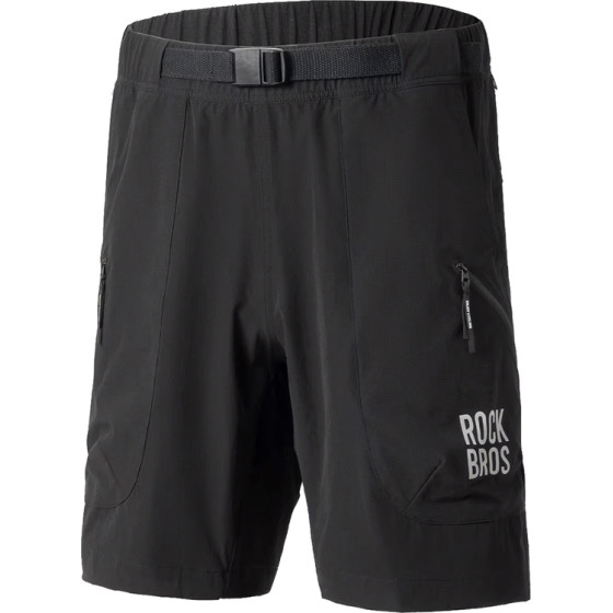 Rockbros YDDK015 Shorts With Belt Size Xxxl - Black - (Rockbros-200016006)