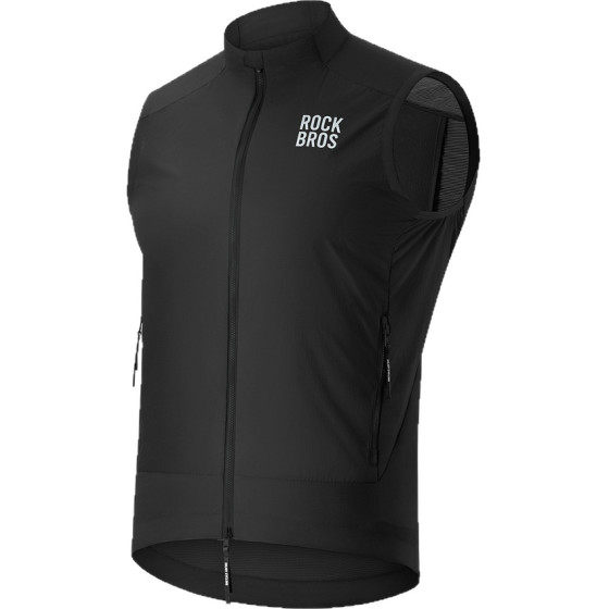Rockbros YDMJ003 Windproof Vest Spring/Autumn Size S - Black - (Rockbros-15100037002)