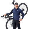 Rockbros YDWT014 Winter Fleece Double Layer Cycling Jacket Size Xxl - Blue - (Rockbros-15420021008)