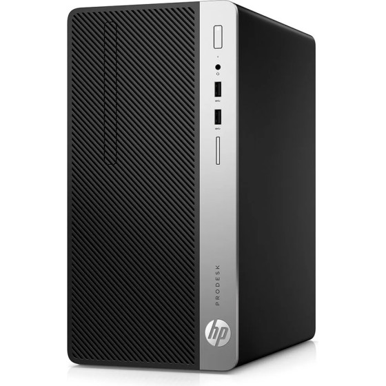 HP Pc Prodesk 400 G6 MT, Refurbished Grade A Repainted, i5-9500, 8/256GB M.2, Freedos - (PC-3197-SQR)