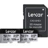 LEXAR ��� 2 ������ ������ High-Performance Silver Plus Microsdxc 2x128GB + ������������ - (LMSSIPL128G-B2ANG)