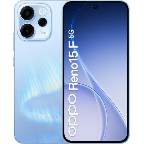 OPPO 15 F 5G 16.7 Cm (6.57'') Dual Sim Android 16.0 Usb Type-C 8 Gb 256 Gb 6500 Mah Blue