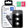 Blue Star Camera Lens Protector Easy Install For Samsung A55 black