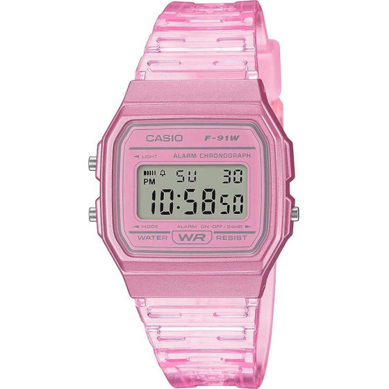 Casio Retro Vintage Women's Watch (zd648a) + Box - (F-91WS-4)