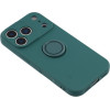 Case Ring Silicone Apple Iphone 17 /green/ OEM