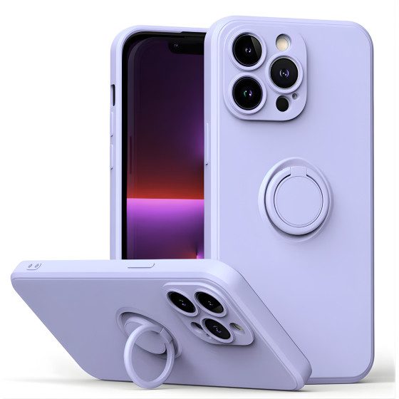Case Ring Silicone Apple Iphone 17 Air /purple/ OEM